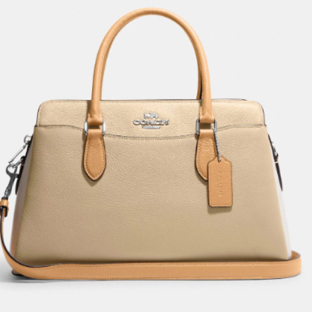 Coach Darcie Carryall In Colorblock